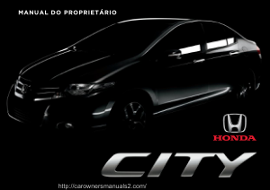 2013 Honda City Owners Manual in Portuguese